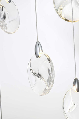 Avery LED Pendant in Chrome