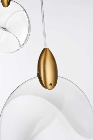 Avery LED Pendant in Satin Gold