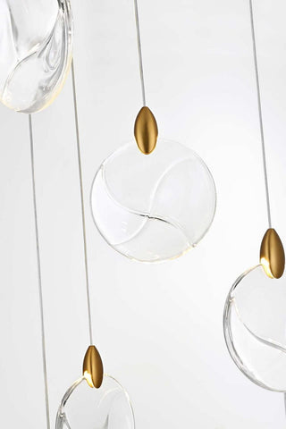 Avery LED Pendant in Satin Gold