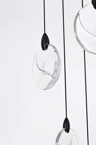 Avery LED Pendant in Black