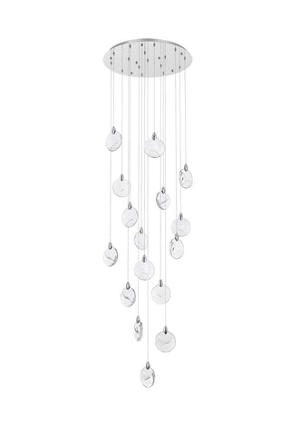 Avery LED Pendant in Chrome