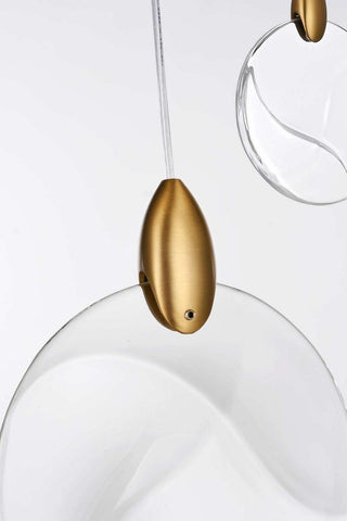 Avery LED Pendant in Satin Gold
