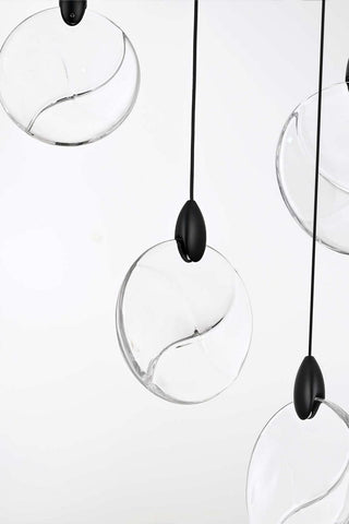 Avery LED Chandelier in Black