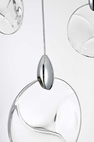Avery LED Chandelier in Chrome