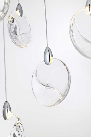 Avery LED Chandelier in Chrome