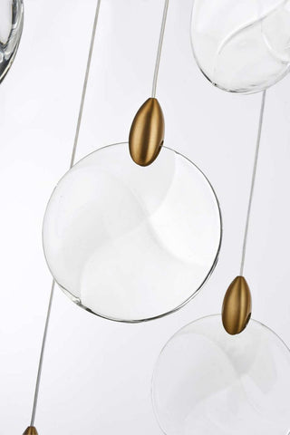 Avery LED Chandelier in Satin Gold