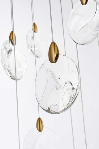 Avery LED Chandelier in Satin Gold