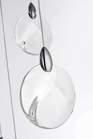 Avery LED Chandelier in Chrome