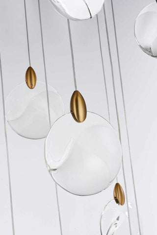 Avery LED Chandelier in Satin Gold