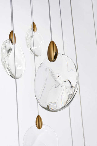 Avery LED Chandelier in Satin Gold