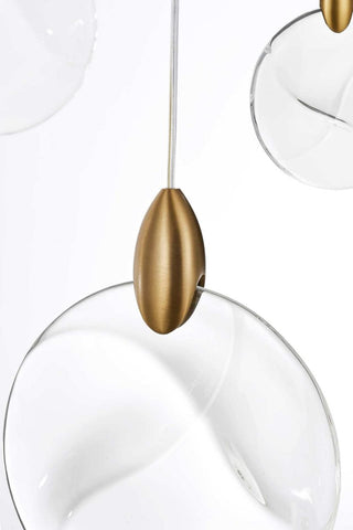 Avery LED Chandelier in Satin Gold