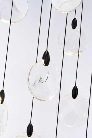 Avery LED Chandelier in Black