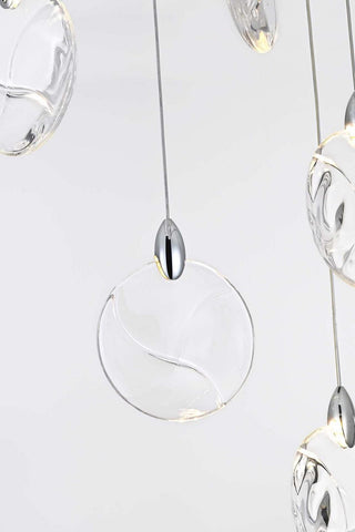 Avery LED Chandelier in Chrome