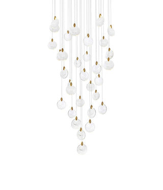 Avery LED Chandelier in Satin Gold