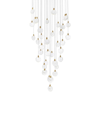 Avery LED Chandelier in Satin Gold