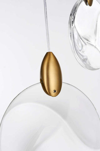 Avery LED Chandelier in Satin Gold