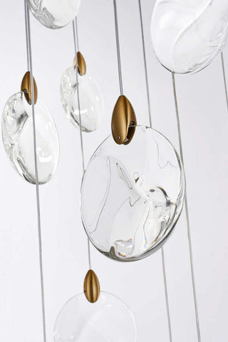 Avery LED Chandelier in Satin Gold