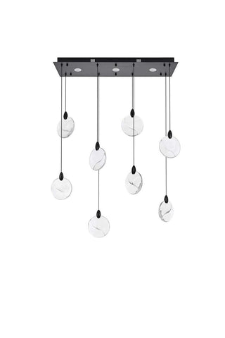 Avery LED Pendant in Black
