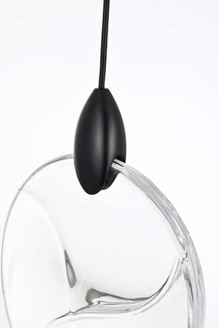 Avery LED Pendant in Black