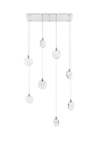 Avery LED Pendant in Chrome