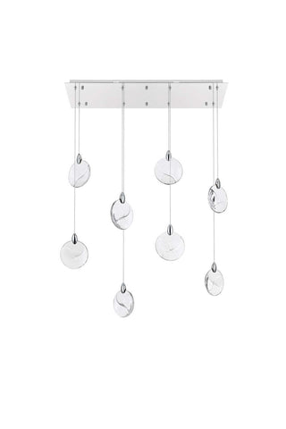 Avery LED Pendant in Chrome
