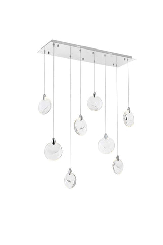 Avery LED Pendant in Chrome