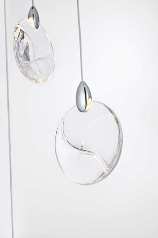 Avery LED Pendant in Chrome