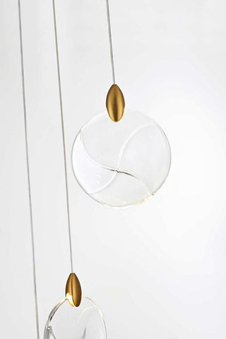 Avery LED Pendant in Satin Gold