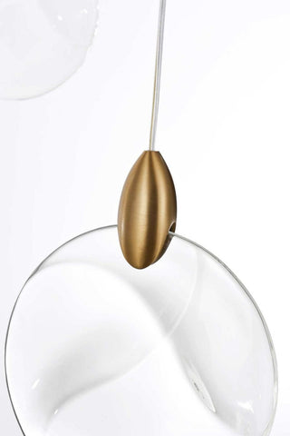 Avery LED Pendant in Satin Gold
