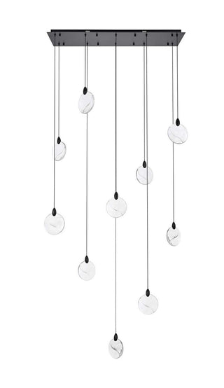 Avery LED Pendant in Black