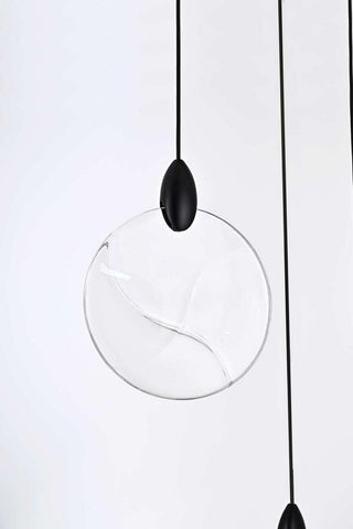 Avery LED Pendant in Black