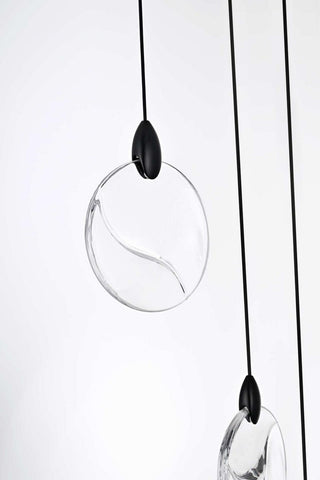 Avery LED Pendant in Black