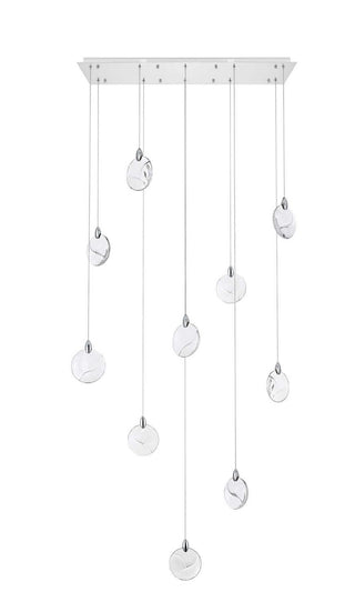 Avery LED Pendant in Chrome