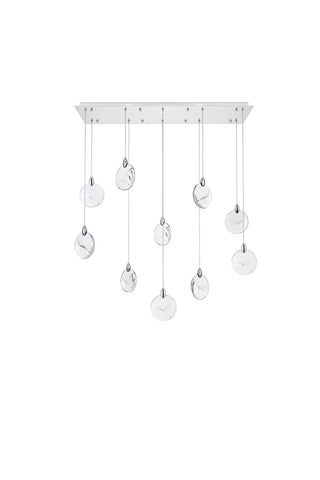 Avery LED Pendant in Chrome