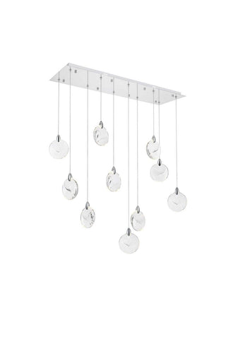 Avery LED Pendant in Chrome