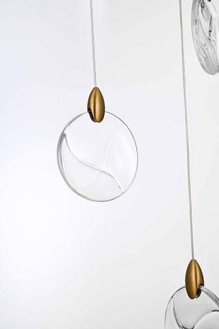 Avery LED Pendant in Satin Gold