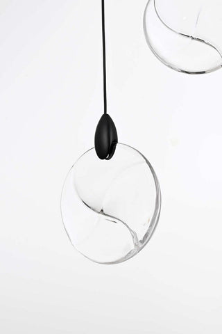 Avery LED Pendant in Black