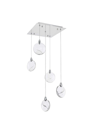 Avery LED Pendant in Chrome