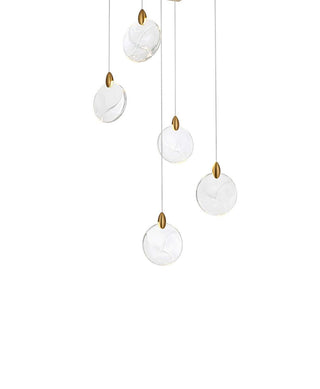 Avery LED Pendant in Satin Gold