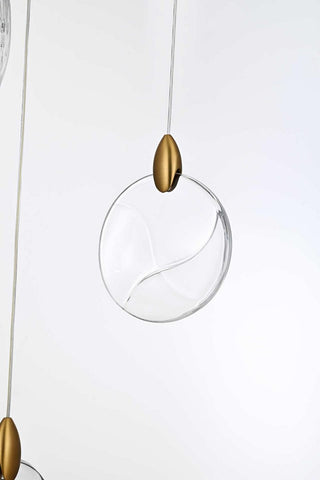 Avery LED Pendant in Satin Gold