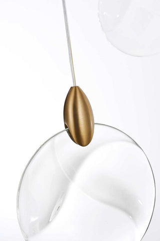Avery LED Pendant in Satin Gold