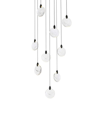 Avery LED Pendant in Black