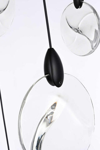 Avery LED Pendant in Black