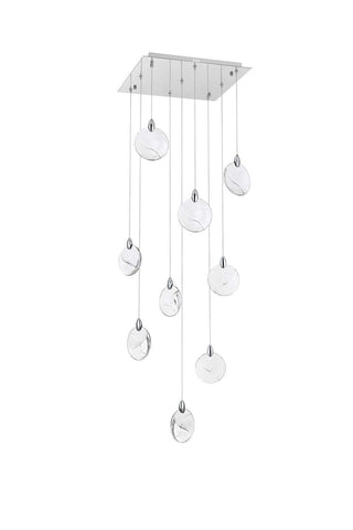 Avery LED Pendant in Chrome