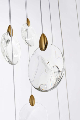 Avery LED Pendant in Satin Gold