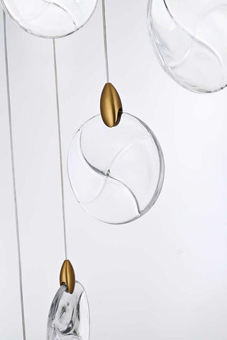 Avery LED Pendant in Satin Gold