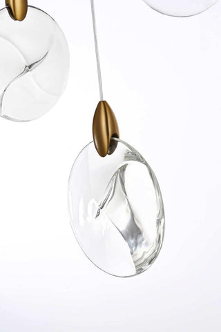 Avery LED Pendant in Satin Gold