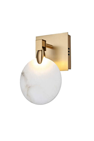 Avery LED Wall Sconce in Satin Gold