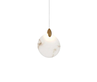 Avery LED Pendant in Satin Gold