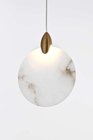 Avery LED Pendant in Satin Gold